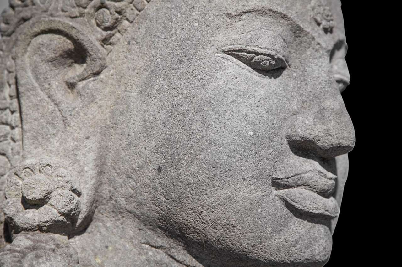 Ancient Sculptures Hidden In A Wall In Peru
