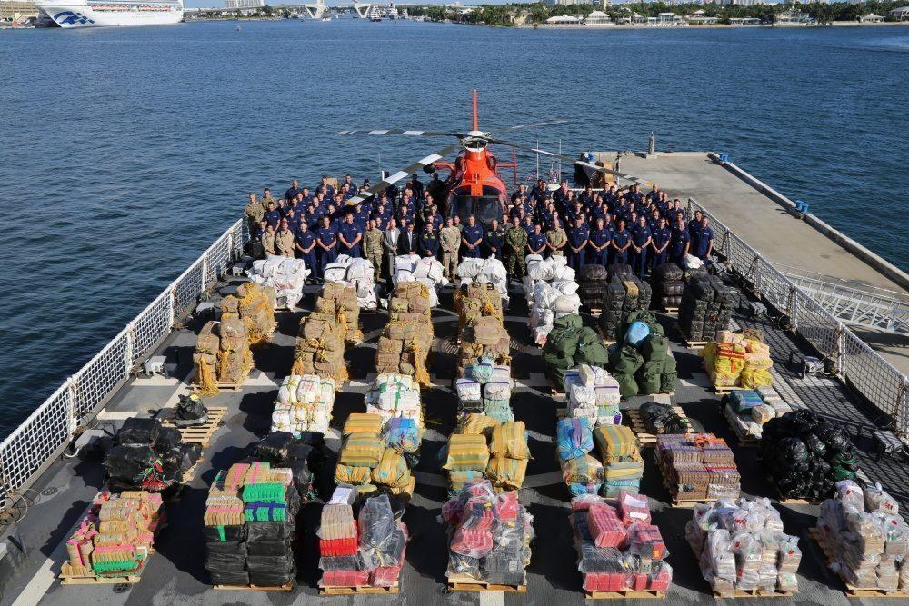 Meanwhile In Florida: U.S. Coast Guard Grabs 40,000 Pounds of Cocaine and Weed In 7M Drug Bust