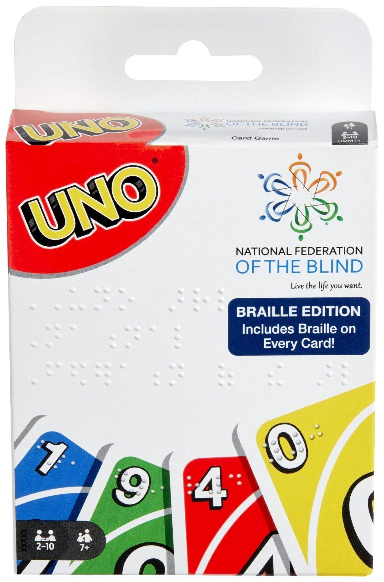 UNO Introduces First Official Braille Deck