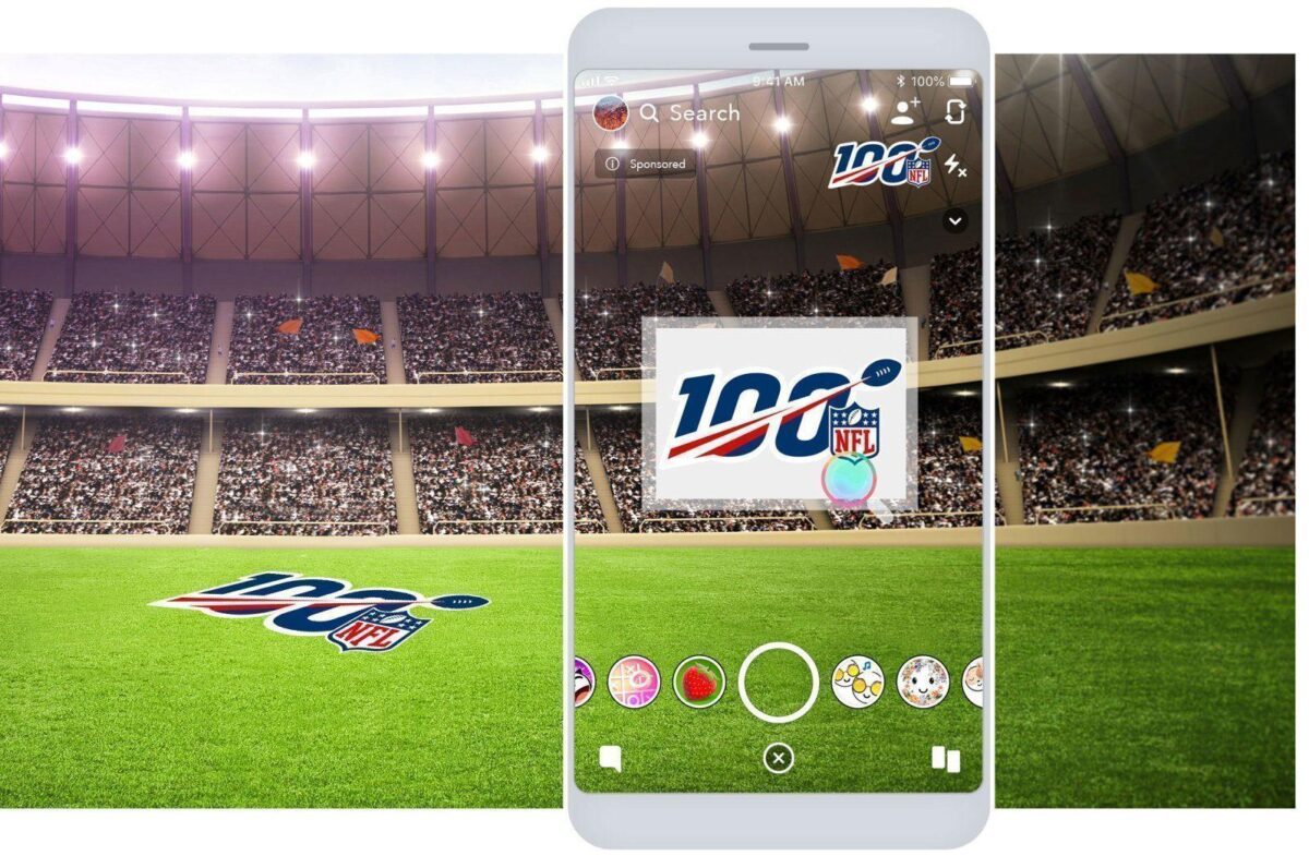 The NFL Reaches 300 Million+ AR Lens Engagements
