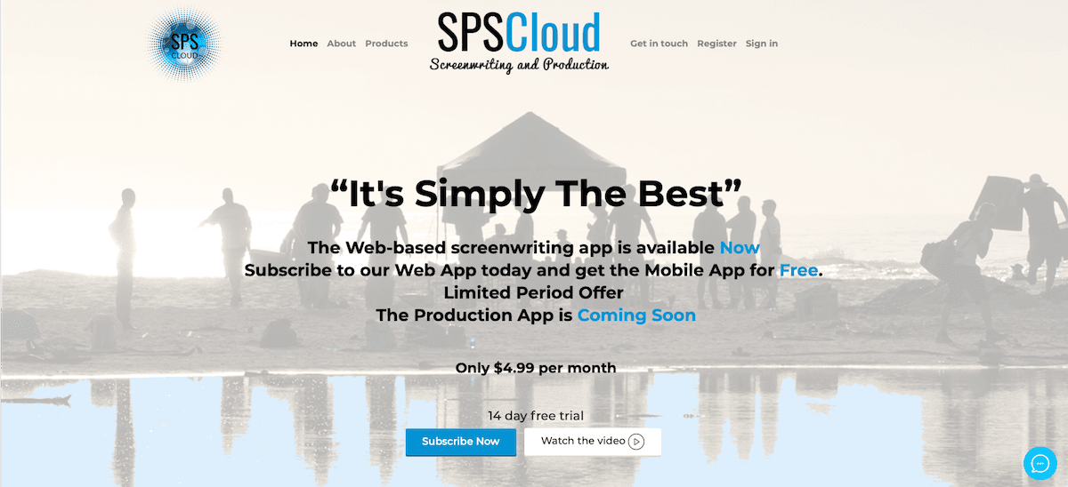 If You’re A Screenwriter, Start Using SPSCloud