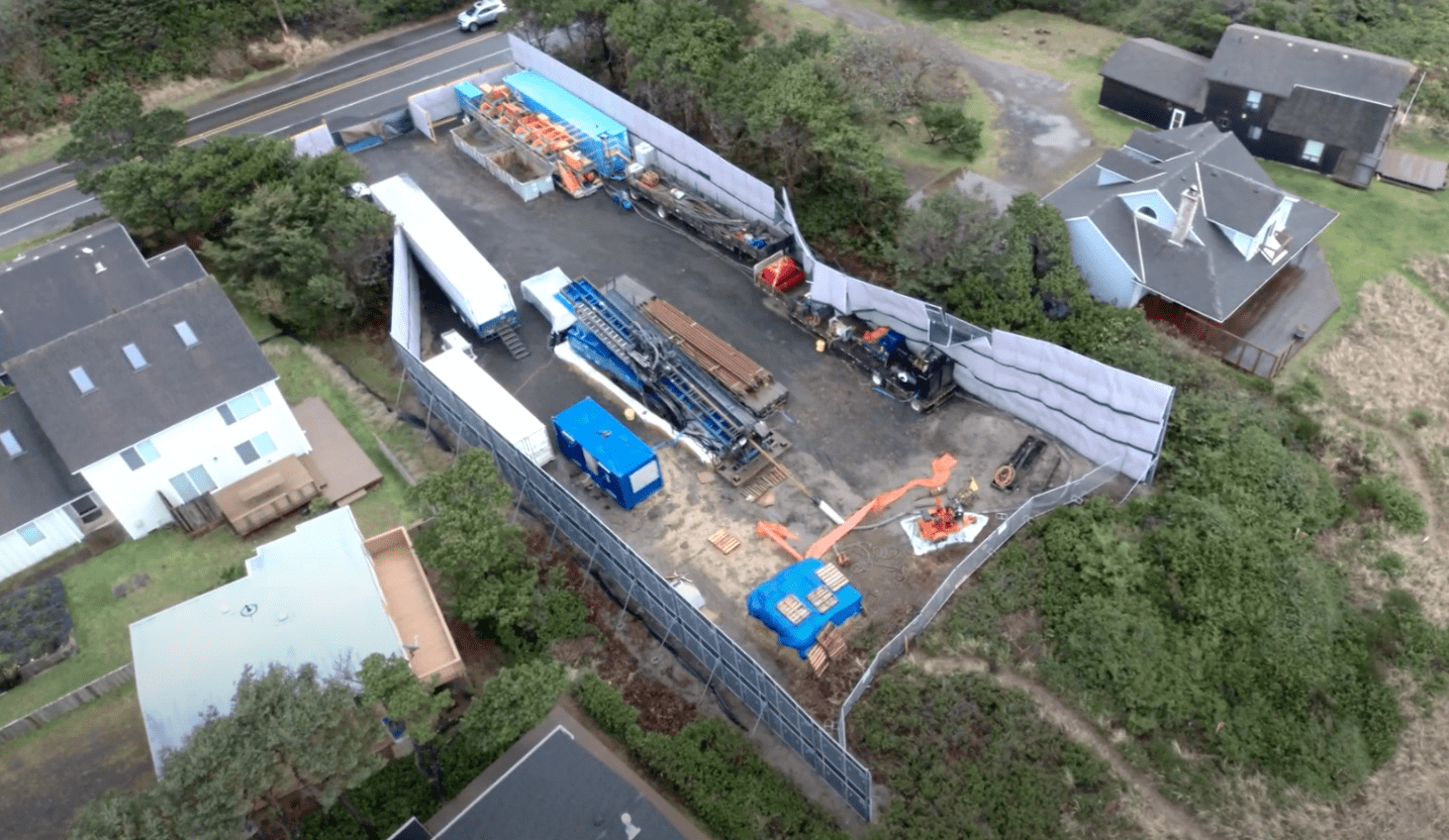 Facebook Abandons 6,500 Gallons of Drilling Fluid & Gear in a Coastal Oregon Town