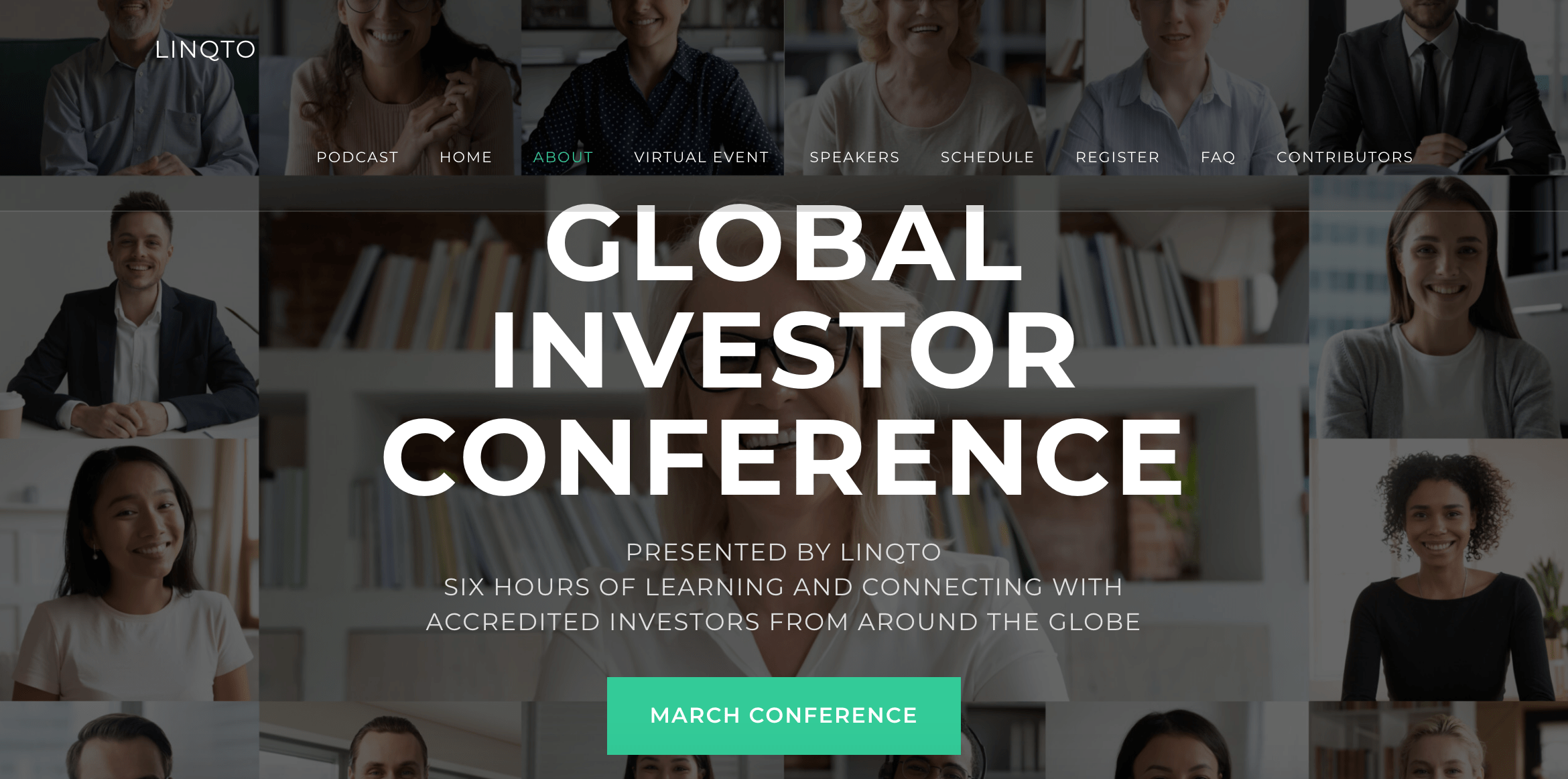 Linqto Announces Global Investor Conference: March 9th