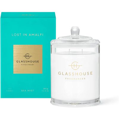 NEW Glasshouse Midnight In Milan 380g Soy Candle Triple Scented Natural Handmade 