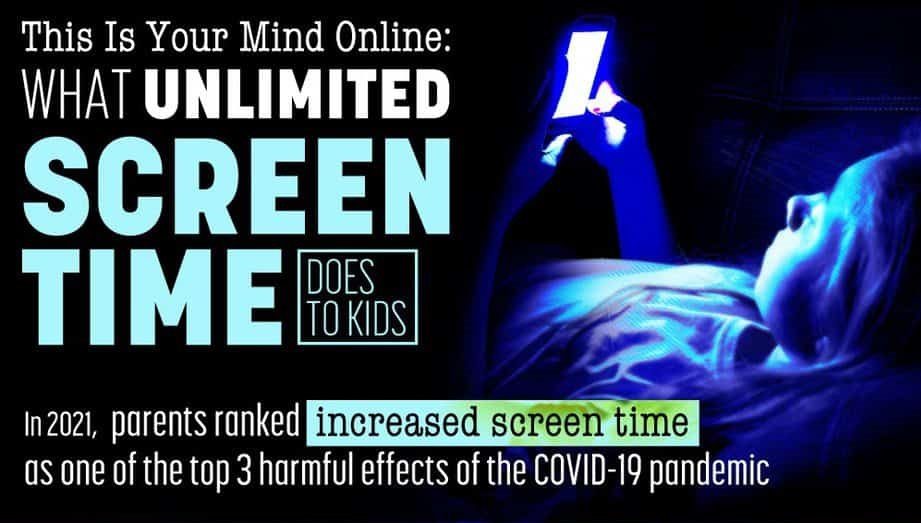 too much screen time
