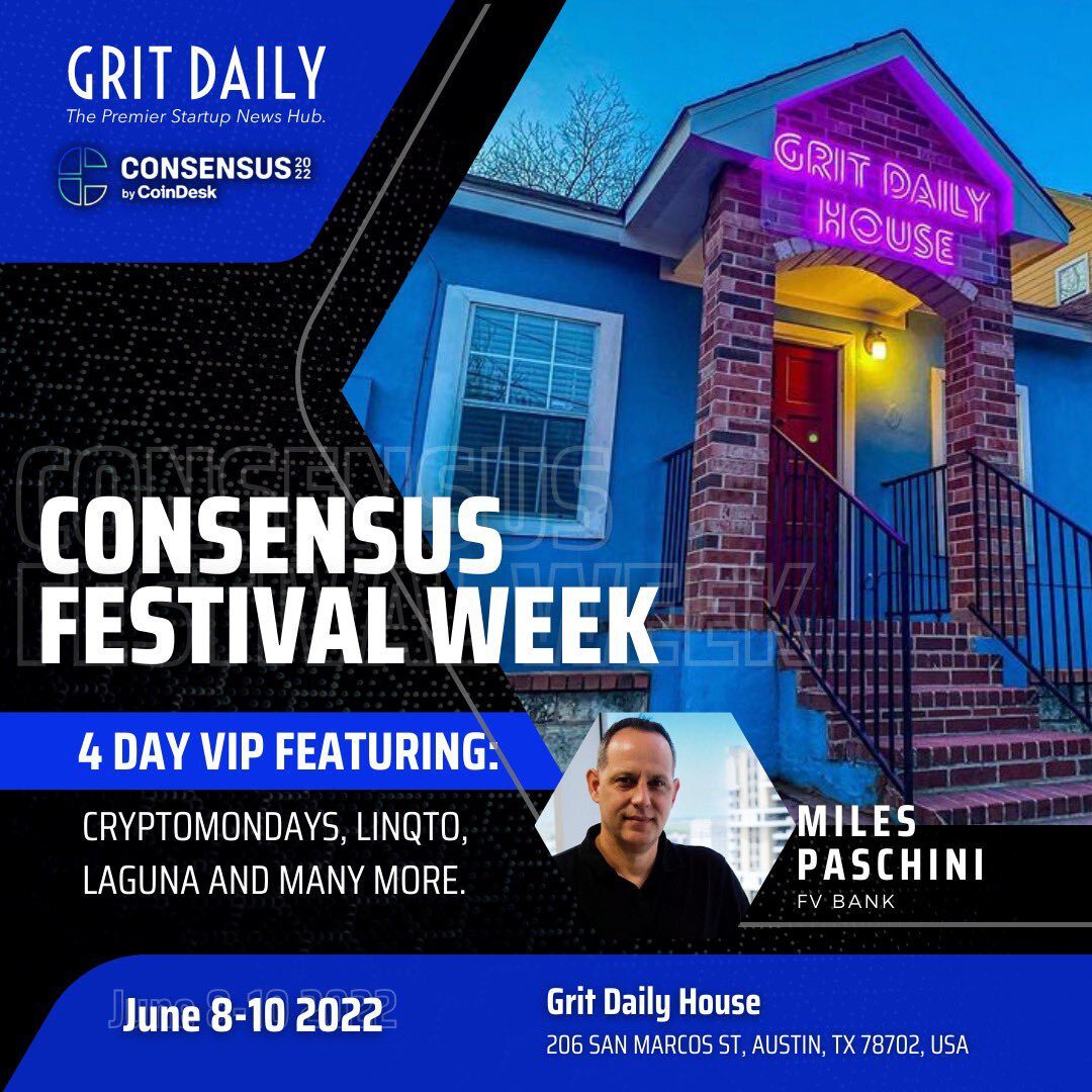 Here’s Where to See FV Bank’s Miles Paschini Speak During Consensus