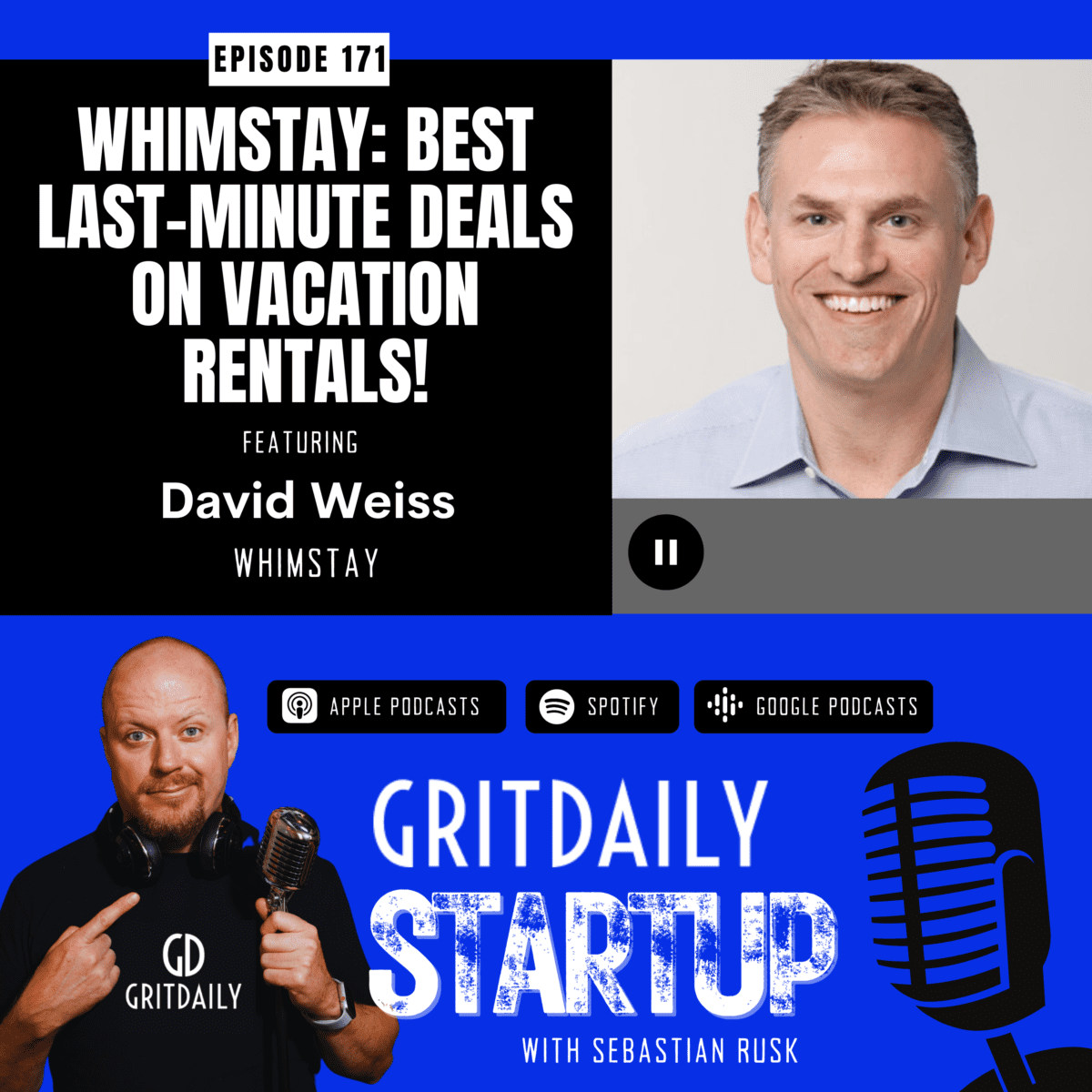 David Weiss, CEO of Whimstay: Whimstay: Best Last-Minute Deals On Vacation Rentals!