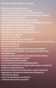 Tener fe en Ella, hervoice