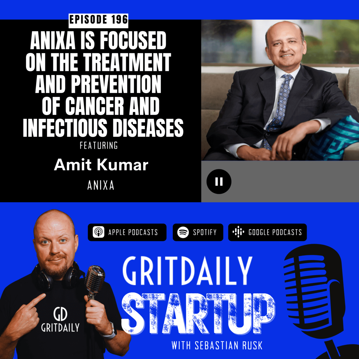 Amit Kumar, CEO, President, and Chairman of Anixa: Anixa Is Focused On The Treatment And Prevention Of Cancer And Infectious Diseases