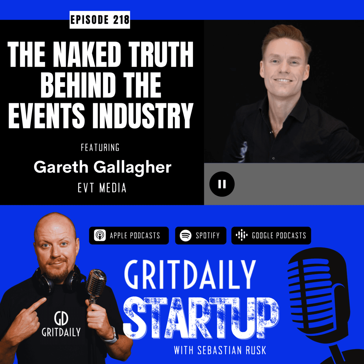 Gareth Gallagher, Founder of EVT Media: The Naked Truth Behind The Events Industry
