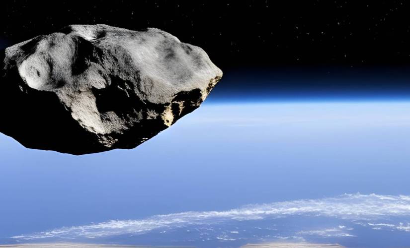Asteroid on potential collision course with Earth