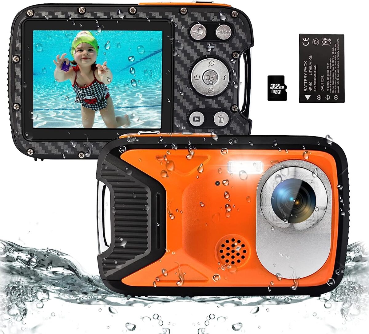 YEEIN Waterproof Digital Camera 