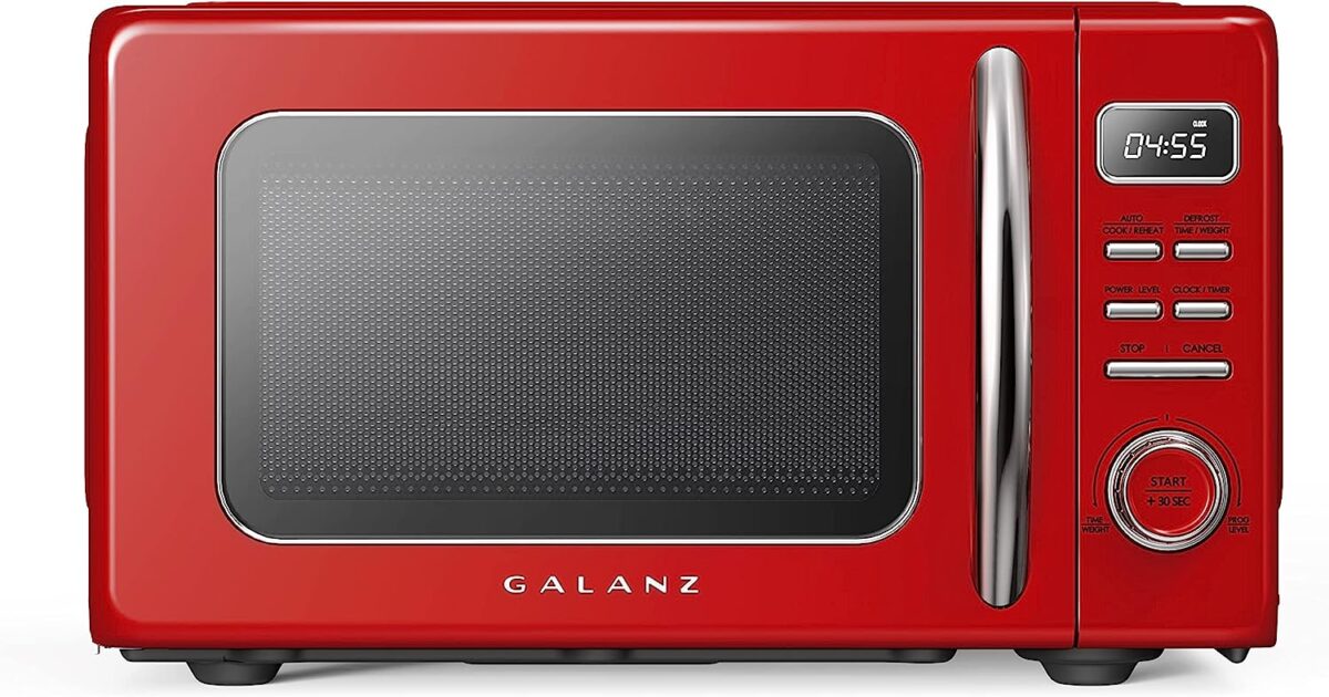 Galanz Retro Countertop Microwave