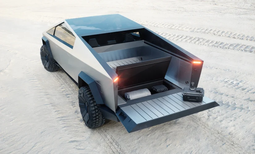 The Tesla Cybertruck Rolls Off the Line