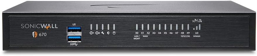 SonicWall TZ670 Network Security Router