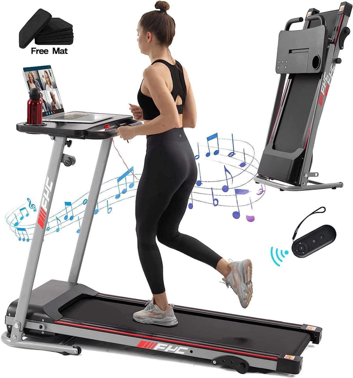 FYC Folding Treadmill Desk for Home
