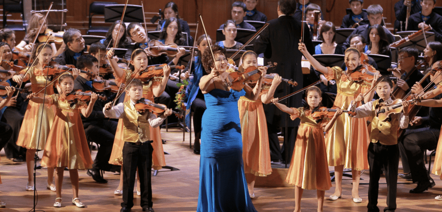 Celebrating PEACE through Music Diplomacy with World Renowned Violinist Aiman Mussakhajayeva