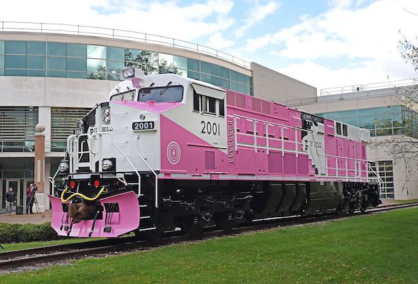 pink train