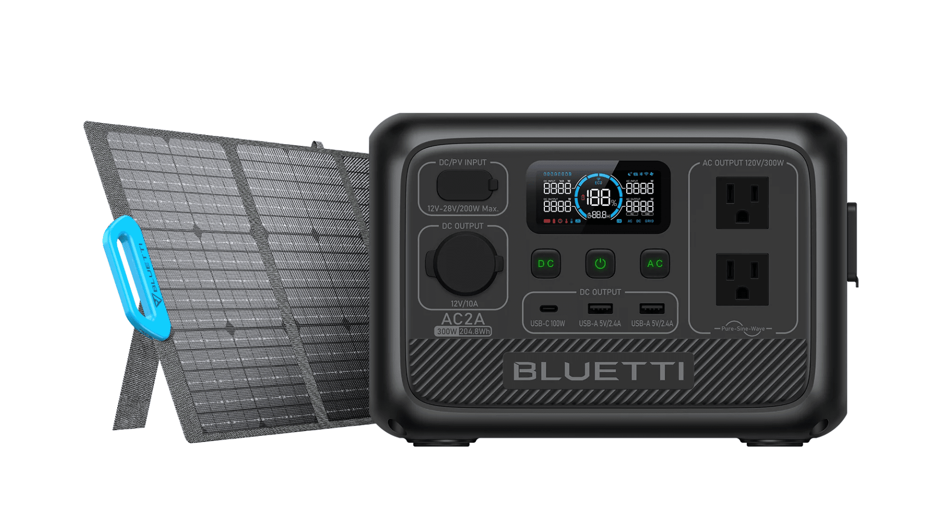 BLUETTI AC2A Portable Power Station - Holiday Gift Guide 2023
