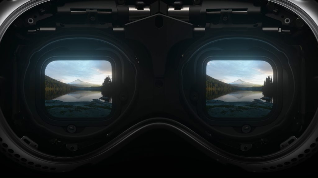 Apple Vision Pro headset