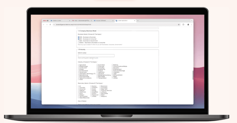 screen shot of computer