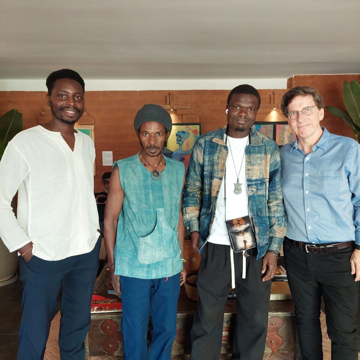 Bridging Worlds Through Art: Paul-Gordon Chandler Returned “Home” to Senegal Through “Symbols of Life: Beyond Perception”
