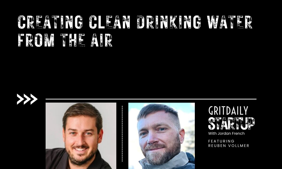 Spout Water: Reuben Vollmer’s Vision for a New Source of Clean Drinking Water