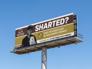 Lucky Energy Sharted Billboard in Butts County, GA