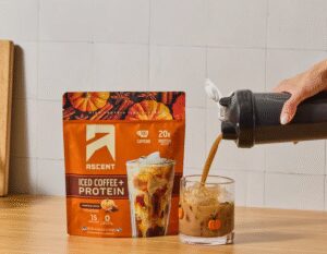 Ascent Protein's Pumpkin Spice Iced Coffee Ascent Protein's Pumpkin Spice Iced Coffee