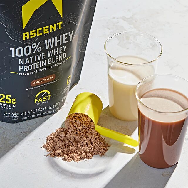 Ascent Protein Chocolate Whey Protein Powder