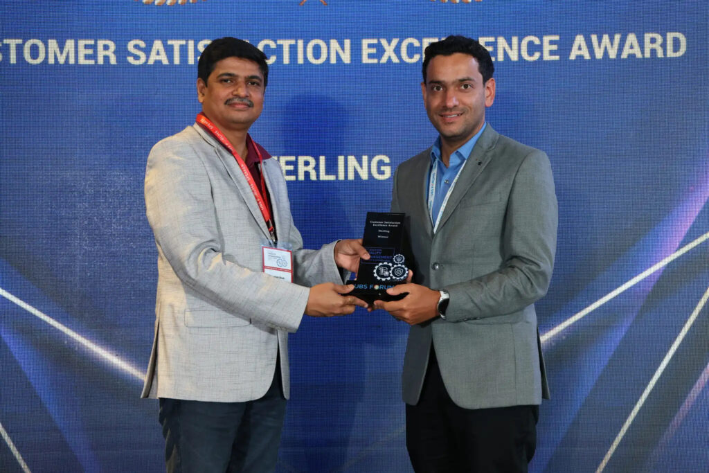 Sterling Wins Customer Service Excellence Award for CX Innovation in India