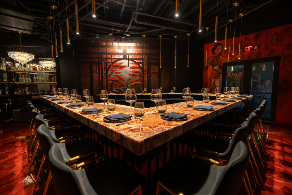 Omakase Private Dining at SORA by Hotel Collection