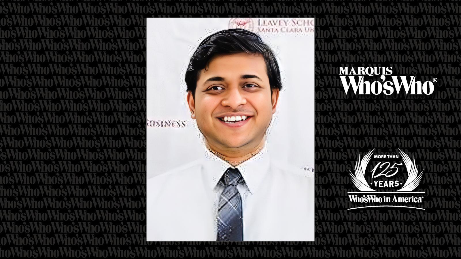Marquis Who’s Who Honors Sriram Ramakrishnan, MBA, for Excellence in Fintech Product Innovation