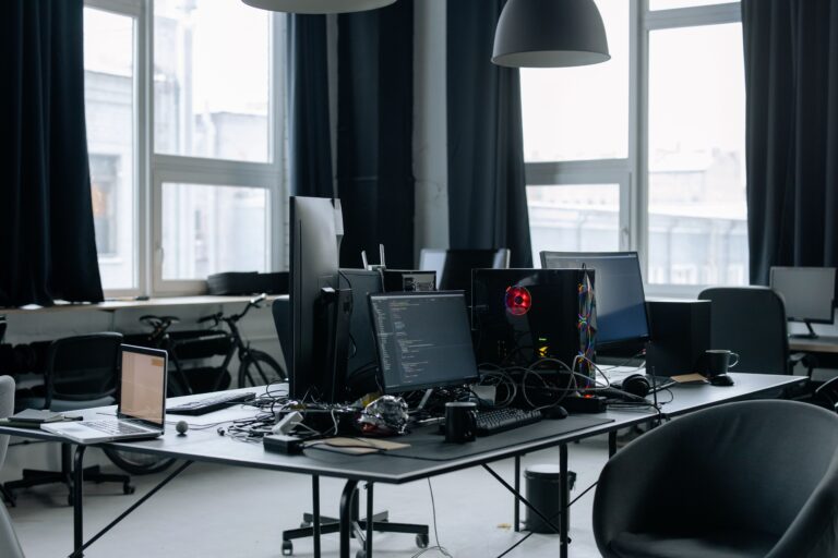 Modern office and laboratory space designed for early-stage biotech companies