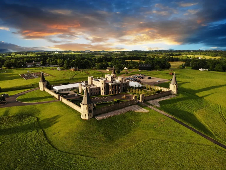 The Kentucky Castle building and grounds